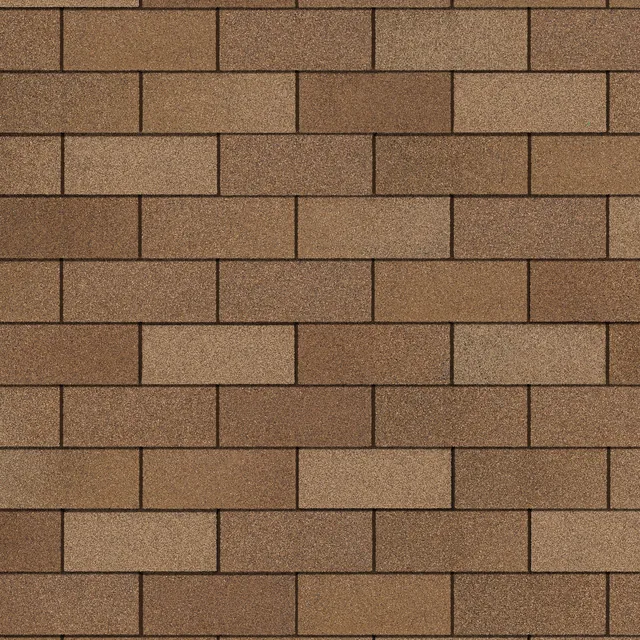 Textura da telha shingle Supreme, cor Areia